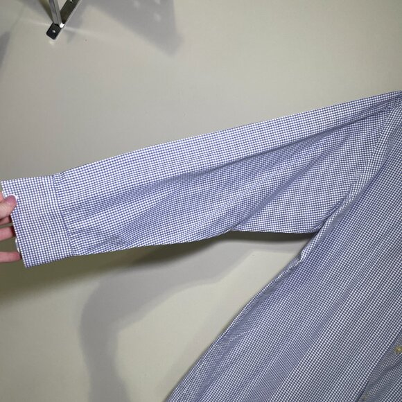 Set of 3 Men's 34/35 Isaac Mizrahi Long Sleeve Button Down Dress Shirts - Picture 5 of 16